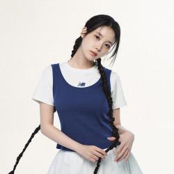new balance NB正品26新女款潮流舒适假两件拼接短袖T恤WT61Z0IZ