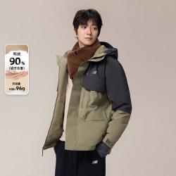 new balance NB官方冬潮流男款防泼水防风保暖鸭绒羽绒服AMJ54307