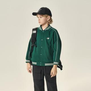 new balance NB童装男女儿童款学院风棒球服外套宽松舒适
