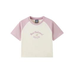 new balance NB官方25女潮流时尚百搭圆领撞色短袖T恤NEF22202