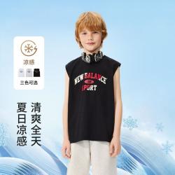 new balance NB童装男女儿童中性26夏季新款无袖T恤时尚运动背心