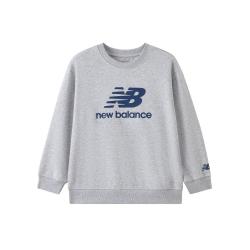 new balance NB童装男女儿童中大童26新款时尚休闲套头卫衣logo印花