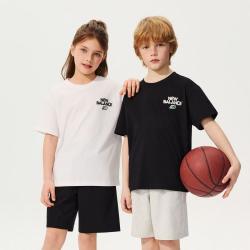 new balance NB童装男女儿童26年夏新款基础短袖T恤两件装运动风