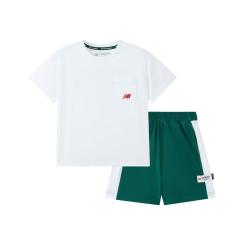 new balance nb童装男女儿童款凉感短袖短裤儿童套装运动休闲