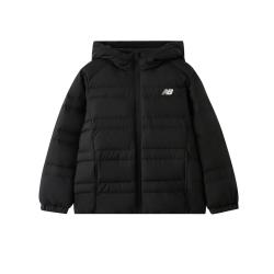 new balance NB童装男女儿童中大童26秋冬新款保暖舒适连帽轻量羽绒服