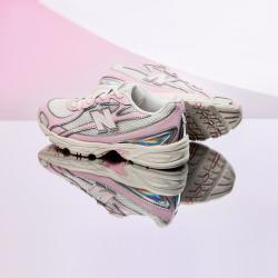 new balance nb童鞋女4-7岁中童全新配色网面缓震运动鞋P7401IP