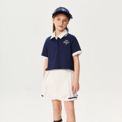 new balance NB童装女童2026年夏新款短袖短裙海军风套装
