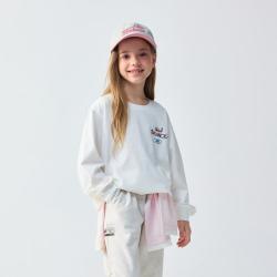 new balance NB童装男女儿童2026年新款春秋时尚休闲舒适长袖T恤