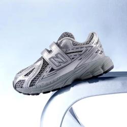 new balance nb童鞋儿童男女0-4岁网面透气液态银运动鞋1906EH