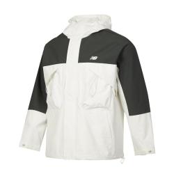 new balance 男装上衣休闲舒适时尚潮流梭织连帽夹克户外跑步健身训练运动外套