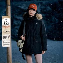 new balance NB官方女款休闲百搭保暖运动鸭绒羽绒服AWJ53381