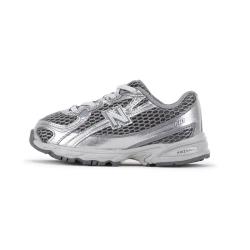 new balance nb童鞋0-4岁小童男女春夏银灰网面防滑学步鞋IZ740MG