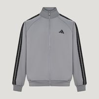 adidas 正品adidas阿迪达斯男子三条纹训练健身运动休闲夹克外套KX0482