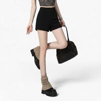 FOREVER 21 辣妹风罗马短裤女高腰修身显瘦弹力热裤百搭夏季裤子
