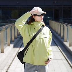 骆驼 户外露营冲锋衣春夏防风耐磨登山旅游徒步男女外套中性单层冲锋衣