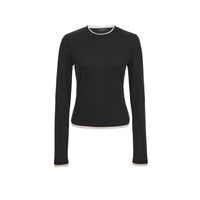 VERO MODA VEROMODA针织衫女2026秋季新款含莱赛尔撞色上衣