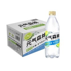 元气森林 苏打气泡水 青柠味 500mL*15瓶/箱