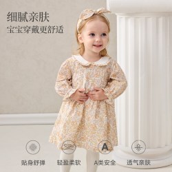 DOMIAMIA 儿童连衣公主裙童装 晚风林嫣-翻领 73