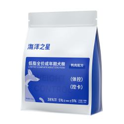 海洋之星 低脂狗粮小型犬粮中大型犬减脂低卡比熊泰迪贵宾鸭肉通用