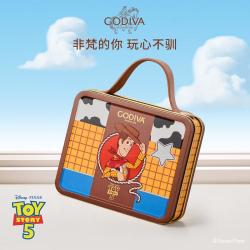 歌帝梵 玩具总动员系列醇享混合口味巧克力制品100g七夕园丁节  超v会员77
