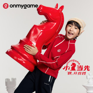 onmygame 儿童糯糯衣「新年战袍」限定大红色T恤26新款