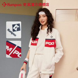 KUMPOO 24年秋季休闲运动撞色拼接针织运动服K241U-5025+6026