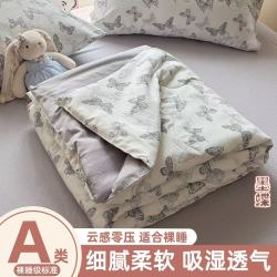 YouDaMao/优达猫 A类超柔软可机洗夏凉被床品四件套