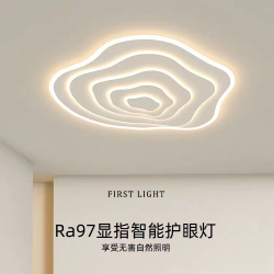 智能大气吸顶灯LED新款简约客厅灯照明节能卧室客厅餐厅灯家用