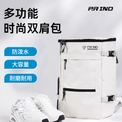 P.R IND 逆行者羽毛球包双肩包专业运动背包大容量多功能耐磨便携背包
