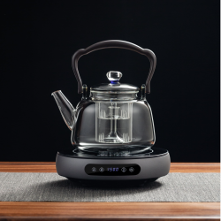 茶艺茗超薄电陶炉小型恒温多功能茶炉煮茶器保温蒸煮家用