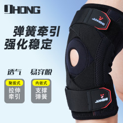 运动跑步篮球护膝男女加厚健身髌骨半月板膝盖护具羽毛球膝盖专业