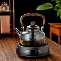 煮茶壶电陶炉玻璃烧水壶煮茶器煮茶烧水泡茶茶具煮茶壶养生壶茶炉