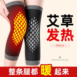 坎特 保暖护膝绑带款保护关节套男女加长防寒保暖运动腿套秋冬护腿护膝