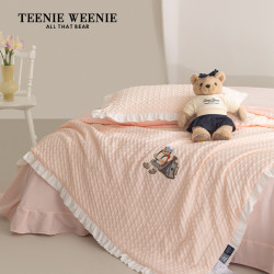 TEENIE WEENIE TeenieWeenie小熊A类泡泡纱夏凉被四件套夏季可机洗空调被三件套