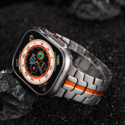 清歌 适用苹果手表表带不锈钢AppleWatch Ultra3/S11/S10高级百搭