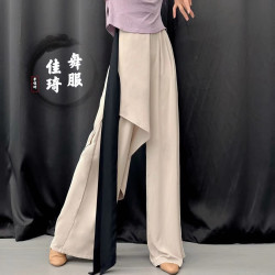 宽松夏季现代舞舞蹈服跳舞专用阔腿裤裤子女款