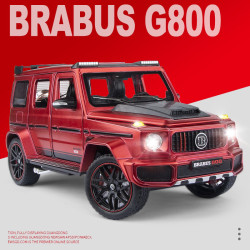 1:24巴博斯G800合金汽车模型越野车仿真玩具车摆件男孩