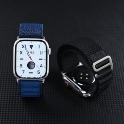 适用苹果手表iwatchS11/10高山回环applewatch987se尼龙表带ultra