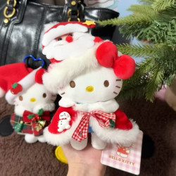 正版HelloKitty可爱少女包包玩偶挂件车载摆件圣诞礼物
