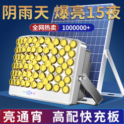 太阳能户外灯家用庭院灯新款农村超亮大功率强光人体感应照明路灯