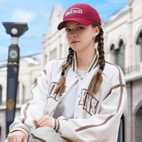 时尚夏季户外防紫外线棒球帽遮阳薄款帽子显脸小运动百搭棒球帽