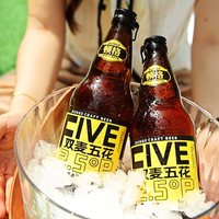 顿格 双麦五花 小麦精酿啤酒 12.5°P 500ml*9瓶 整箱装
