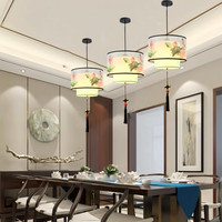 新中式吊灯茶室卧室客厅餐厅走廊过道玄关书房古典中国风古风吊灯
