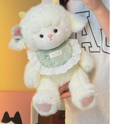 可爱熊猫玩偶睡觉抱小熊公仔小兔子玩偶小羊毛绒玩具女