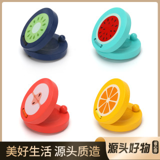 木丸子 木质水果响板打击乐器 儿童拍打板音乐益智玩具 宝宝音乐启蒙早教