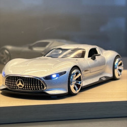 鸥翼门奔驰AMG-GT VISINN仿真合金汽车模型玩具摆件