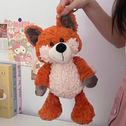 萌萌兔 小狐狸玩偶可爱公仔女孩睡觉专用抱枕娃娃毛绒玩具生日礼物送男友