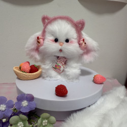 领养三只送一只·小狗小猫小兔摆件·包挂•生日礼物•手工diy
