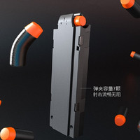 猛禽发射软弹可发射玩具男孩对战空挂手模型手动上膛射击尼龙配件