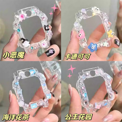 适用小天才手表DIY保护壳z11/z6PRO卡通透明z10保护套z9pro/z8/d2